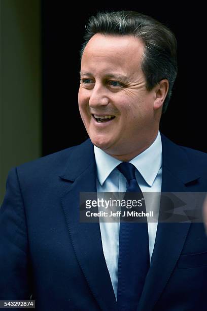 Prime Minister, David Cameron leaves 10 Downing Street following a cabinet meeting on June 27, 2016 in London, England. British Prime Minister David...
