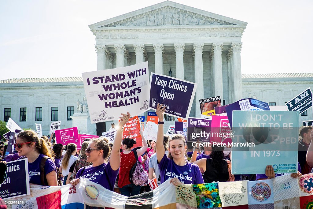 U.S. Supreme Court Issues Major Opinions On Abortion And Gun Rights