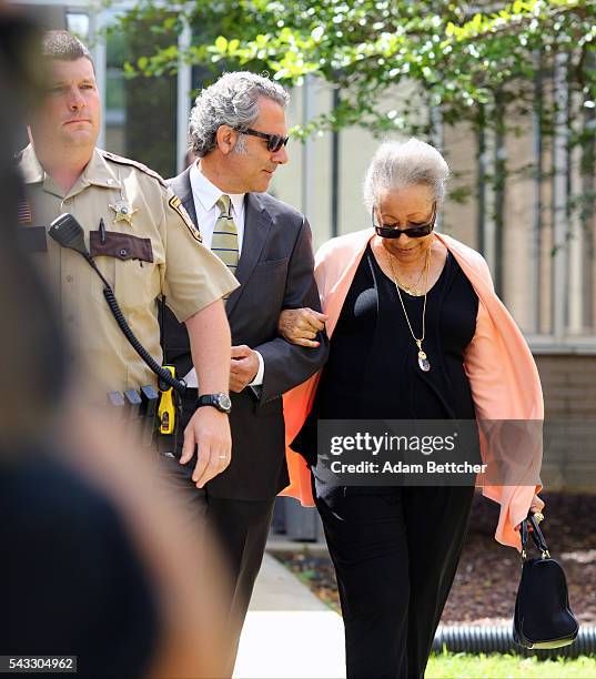 Prince's half-sister Norrine Nelson made her way into the Carver County Justice Center on June 27, 2016 in Chaska, Minnesota. Prince died on April...