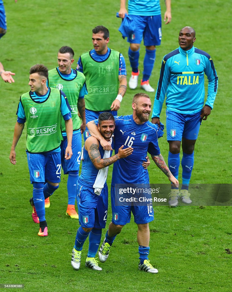 Italy v Spain - Round of 16: UEFA Euro 2016