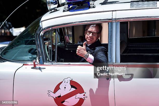 Paul Feig, american directors of Ghostbusters Movie, attends Photocall at &quot;La Casa del Cinema&quot;, Rome, Italy on 27 June 2016.