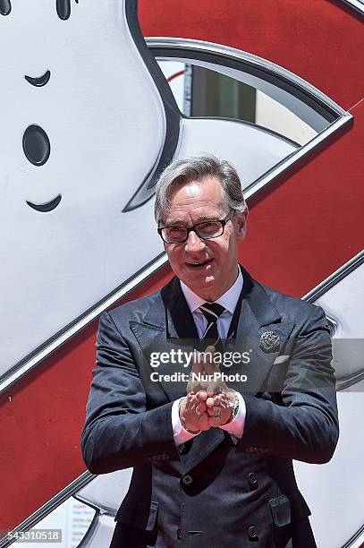 Paul Feig, american directors of Ghostbusters Movie, attends Photocall at &quot;La Casa del Cinema&quot;, Rome, Italy on 27 June 2016.