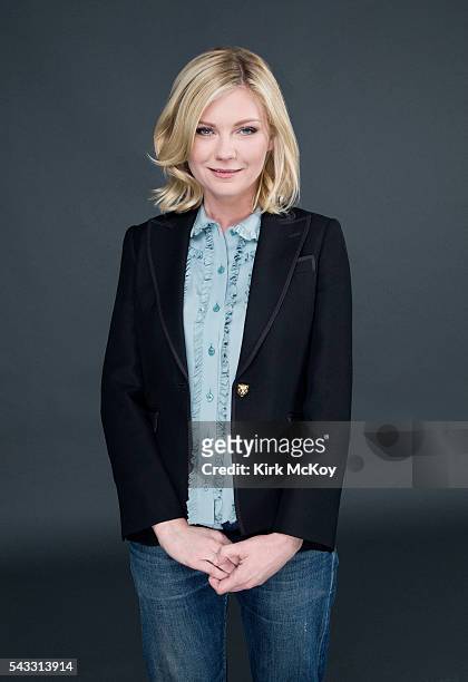 Actress Kirsten Dunst is photographed for Los Angeles Times on May 26, 2016 in Los Angeles, California. PUBLISHED IMAGE. CREDIT MUST READ: Kirk...