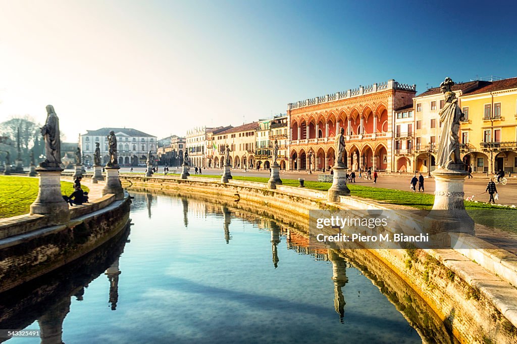 Prato della Valle, Padova, Italy