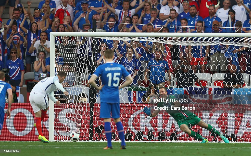 England v Iceland - Round of 16: UEFA Euro 2016