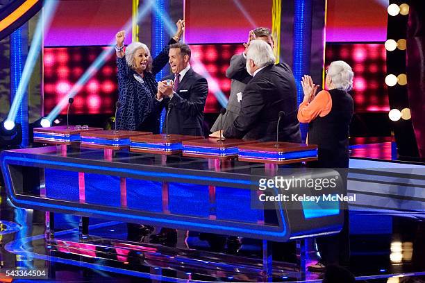 Paula Deen vs Carson Kressley - The celebrity families competing to win cash for their charities feature the families of celebrity chef and cooking...