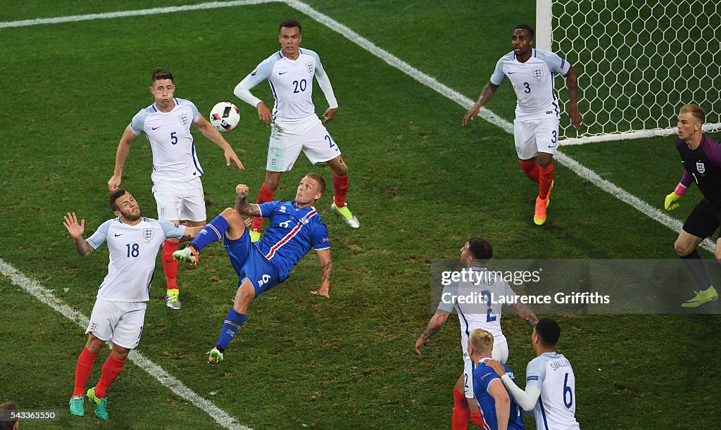 England v Iceland - Round of 16: UEFA Euro 2016