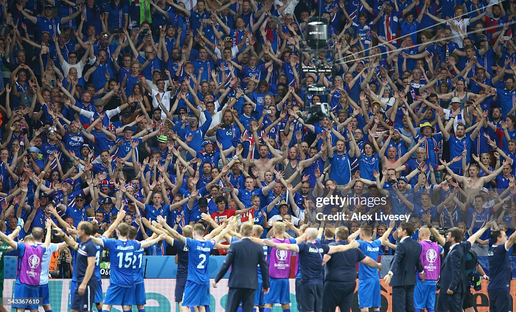 England v Iceland - Round of 16: UEFA Euro 2016