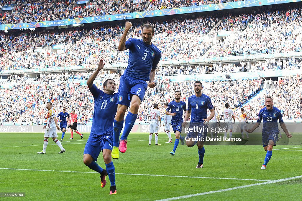 Italy v Spain - Round of 16: UEFA Euro 2016