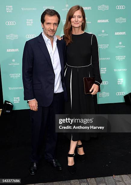 David Heyman and Rose Heyman attend The Old Vic Summer Gala at The Brewery on June 27, 2016 in London, England.