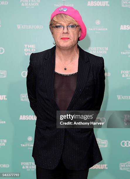 Eddie Izzard attends The Old Vic Summer Gala at The Brewery on June 27, 2016 in London, England.