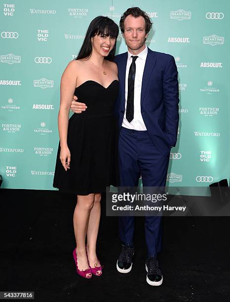 Melissa Hemsley and Henry Relph attend The Old Vic Summer Gala at The Brewery on June 27, 2016 in London, England.