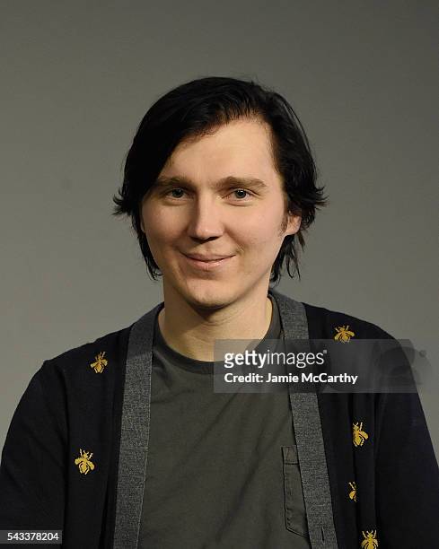 Paul Dano attends The Apple Store Presents: Daniel Radcliffe And Paul Dano, "Swiss Army Man" at Apple Store Soho on June 27, 2016 in New York City.