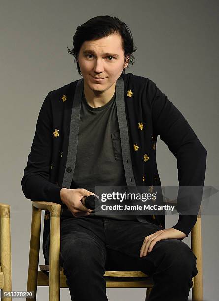 Paul Dano attends The Apple Store Presents: Daniel Radcliffe And Paul Dano, "Swiss Army Man" at Apple Store Soho on June 27, 2016 in New York City.