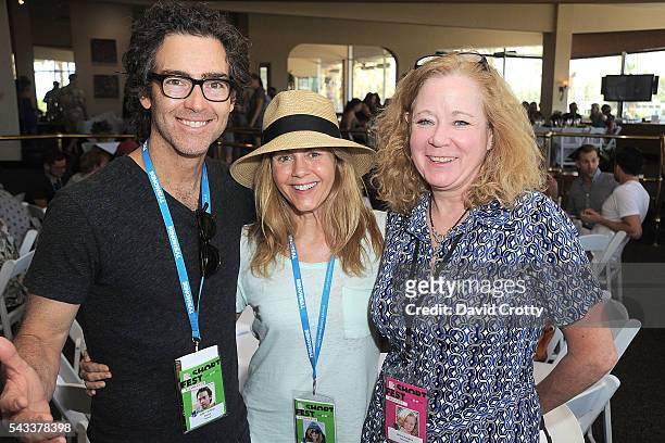 John Fortson, Christie Lynn Smith and Jenny Heyden attend the 2016 Palm Springs International ShortFest - Sunday Screenings & Events on June 26, 2016...
