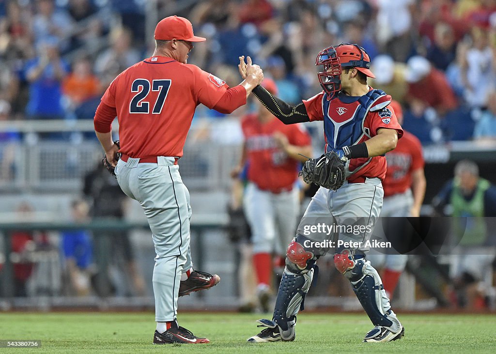 College World Series - Arizona v Coastal Carolina - Game One