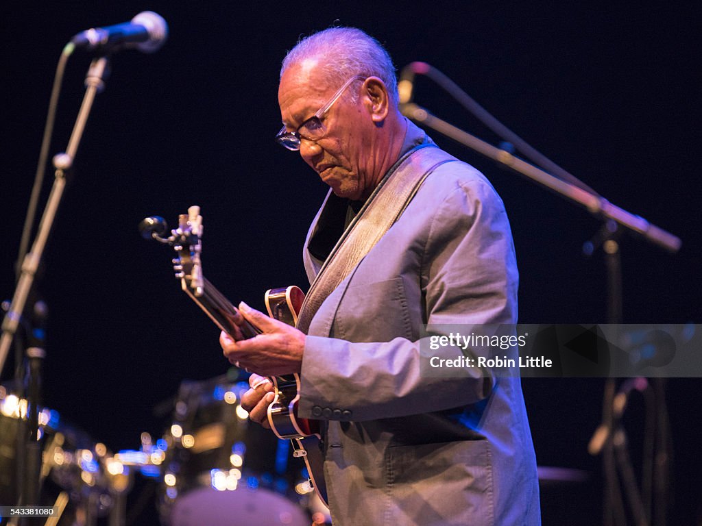 Ernest Ranglin Performs At Barbican Centre In London