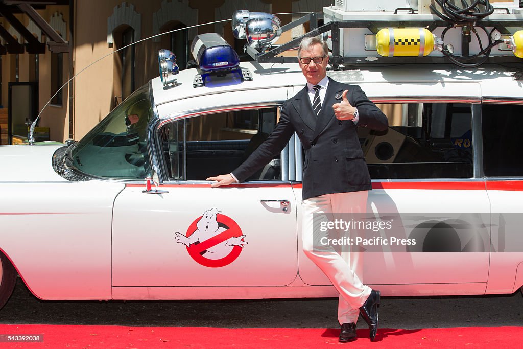 Director Paul Feig during the press presentation of the...