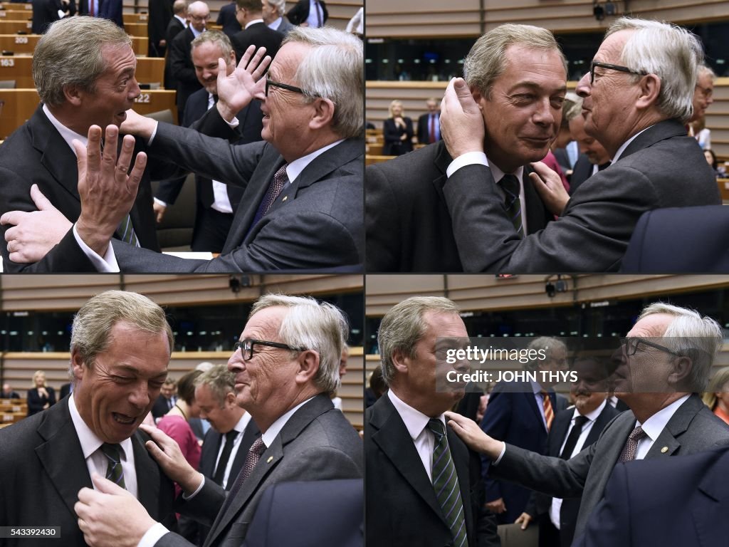 TOPSHOT-COMBO-BELGIUM-EU-BREXIT-POLITICS