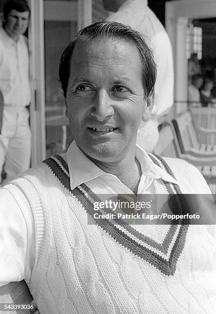 Basil D'Oliveira of England and Worcestershire, circa June 1970.