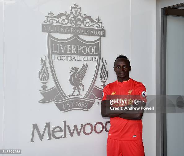 Liverpool Unveil New Signing Sadio Mane Liverpool Unveil New Signing Sadio Mane