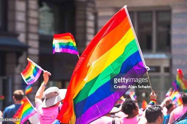 gay pride parade nyc , june 26th, 2016 - gay pride parade stockfoto's en -beelden