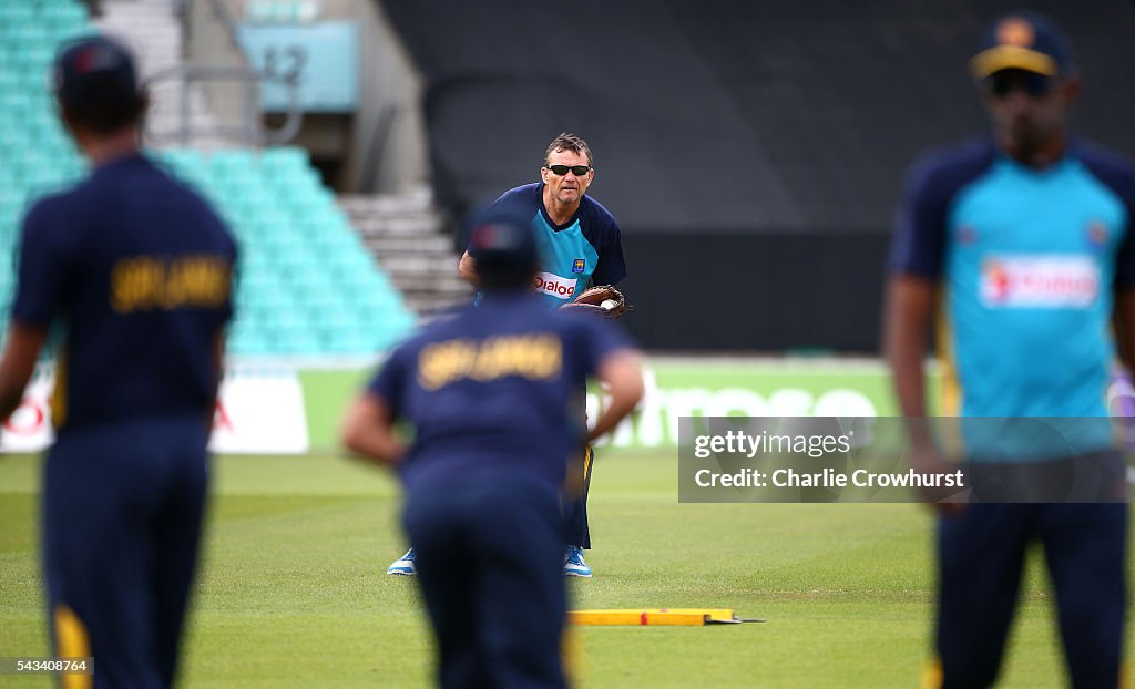 England & Sri Lanka Nets Session