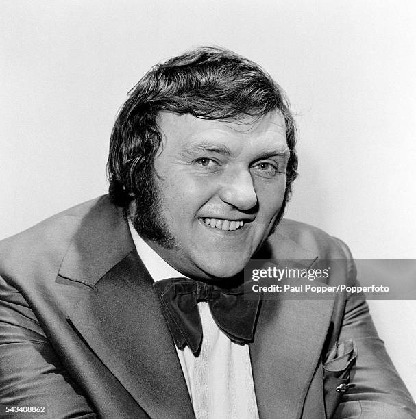 British entertainer and comedian Les Dawson, circa 1974.