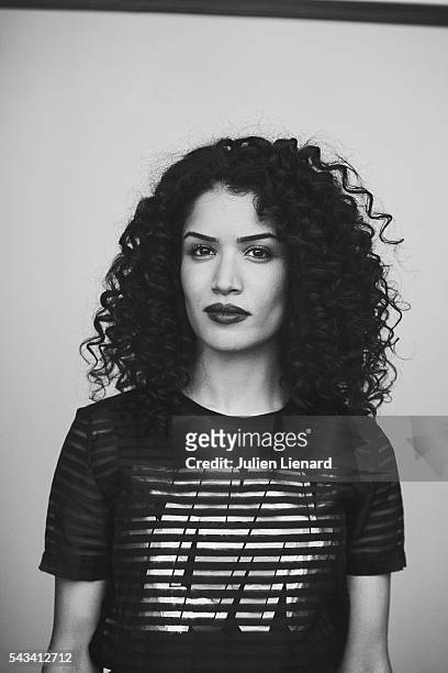 Actress Sabrina Ouazani is photographed for Self Assignment on May 12, 2016 in Cannes, France.