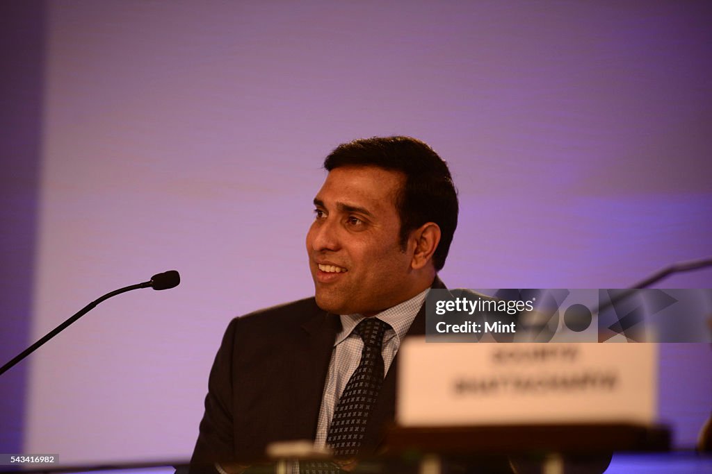 3ht Sumit VVS Laxman Former Indian Cricket Team Captain speaking at HT... News ...