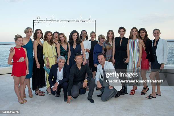 Melanie Thierry, Melita Toscan du Plantier, Victoria Olloqui, Aurelie Saada, Fleur Pellerin, Laura Smet, Michel Boujenah, President of Fred, Rachel...