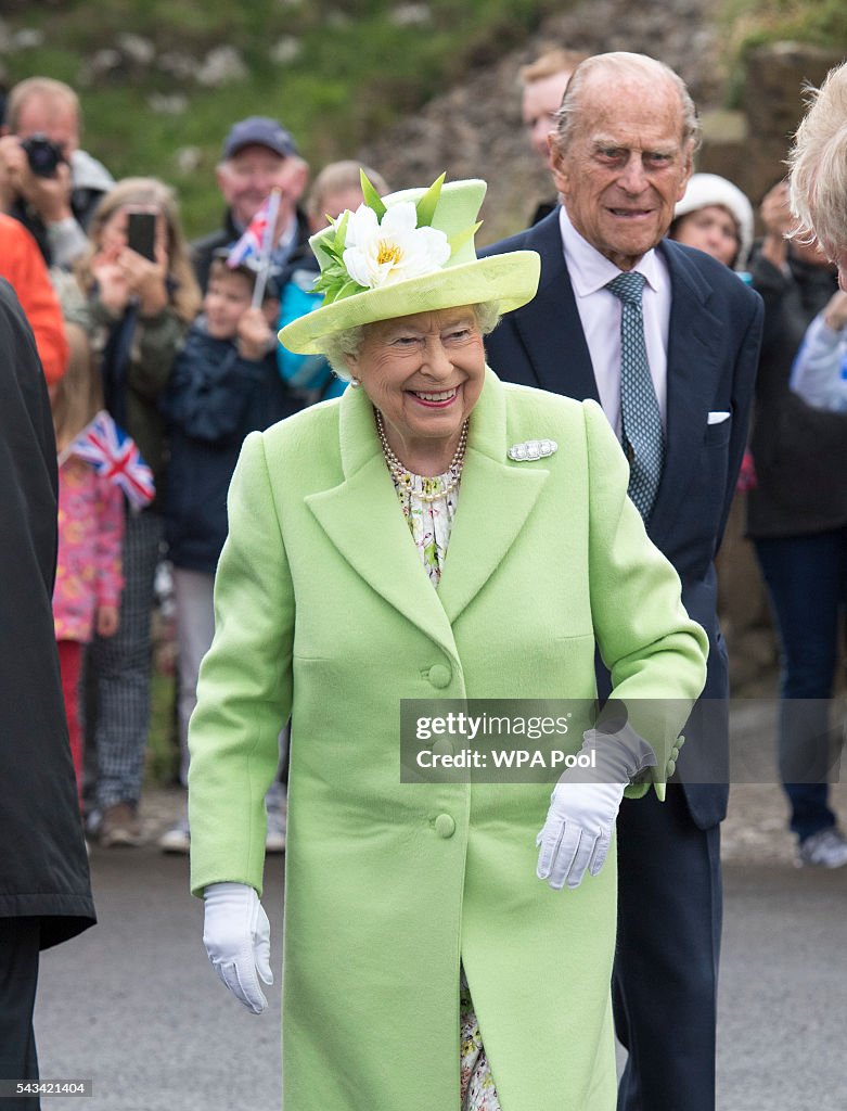 The Queen & Duke Of Edinburgh Visit Northern Ireland