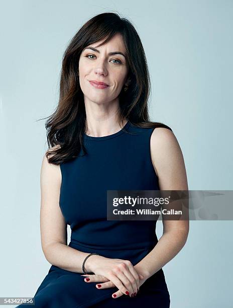 Actress Maggie Siff is photographed for Los Angeles Times on May 9, 2016 in Los Angeles, California.