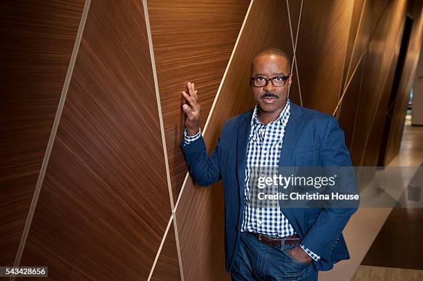 Actor Courtney B. Vance of 'The People vs OJ Simpson' is photographed for Los Angeles Times on April 4, 2016 in Los Angeles, California. CREDIT MUST...