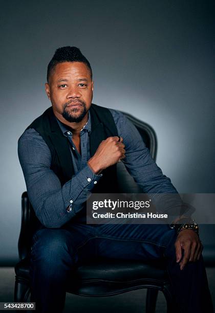 Actors Cuba Gooding Jr. Of 'The People vs OJ Simpson' is photographed for Los Angeles Times on April 4, 2016 in Los Angeles, California. CREDIT MUST...