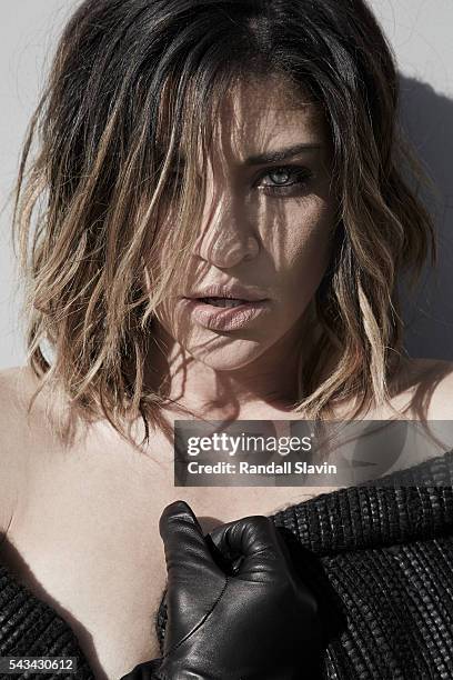 Actress Jessica Szohr is photographed for Self Assignment on January 31, 2015 in Los Angeles, California.