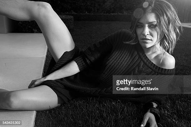 Actress Jessica Szohr is photographed for Self Assignment on January 31, 2015 in Los Angeles, California.