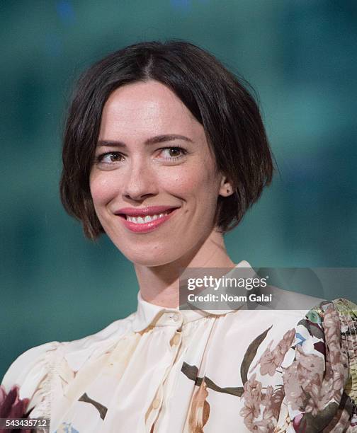 Actress Rebecca Hall visits AOL Build to discuss "The BFG" at AOL Studios In New York on June 28, 2016 in New York City.