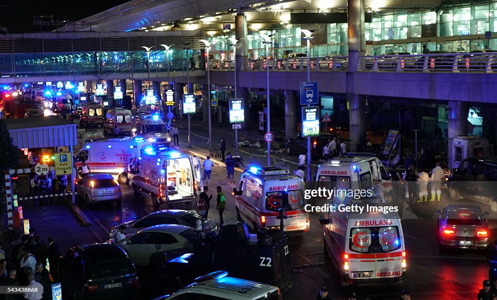 At Least 10 Killed In Suicide Bomb Attack On Ataturk International Airport In Istanbul