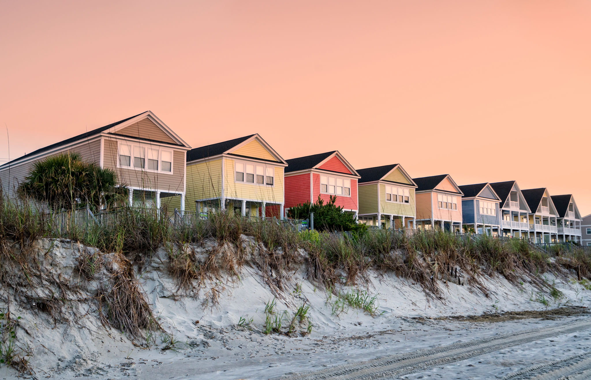 beachfront view