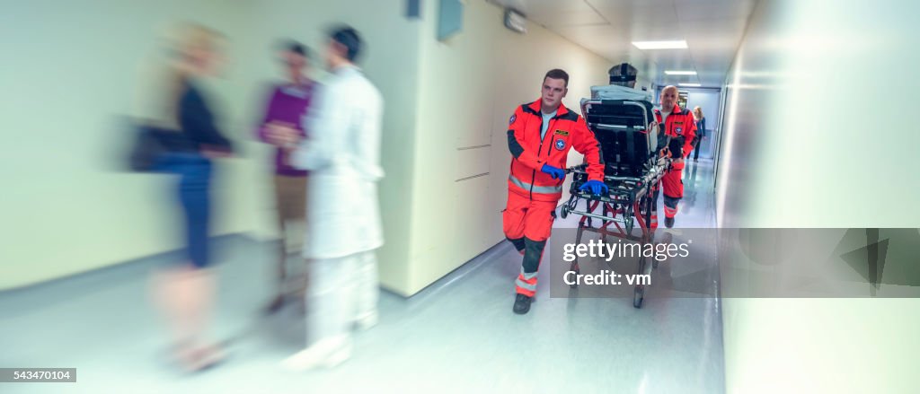 Emergency in hospital