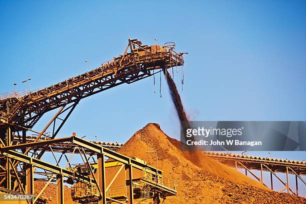 iron ore - iron ore stock pictures, royalty-free photos & images
