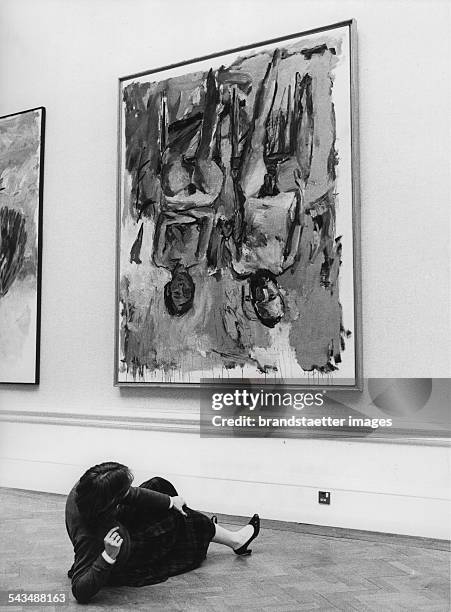 Baselitz Inverted 986 Georg Baselitz Photos & High Res Pictures - Getty Images