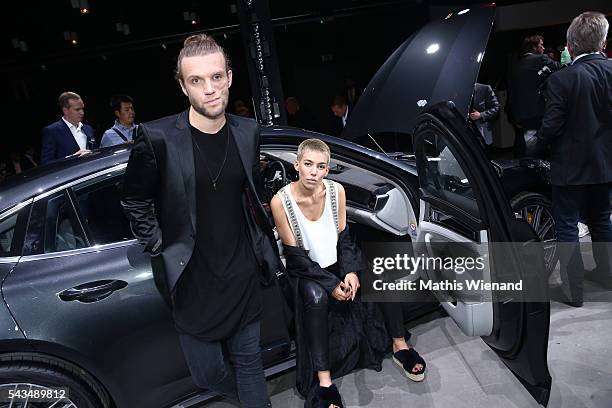 Frida Gold attends the World Premiere Of New Porsche Panamera on June 28, 2016 in Berlin, Germany.