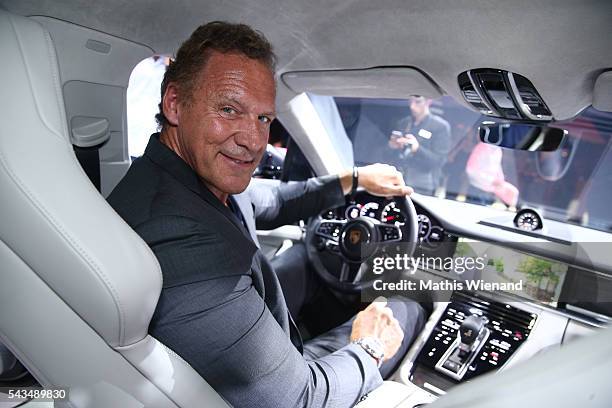 Ralf Moeller attends the World Premiere Of New Porsche Panamera on June 28, 2016 in Berlin, Germany.