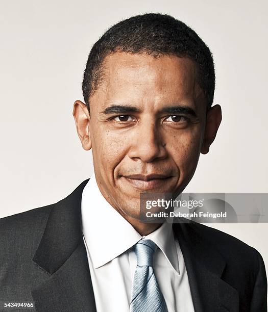 Deborah Feingold/Corbis via Getty Images) CHICAGO Senator Barack Obama poses inside the W Hotel for his book cover 'The Audacity of Hope' on April...