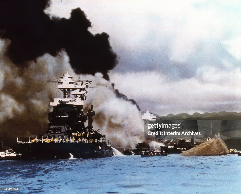 Scenes From The Attack On Pearl Harbor
