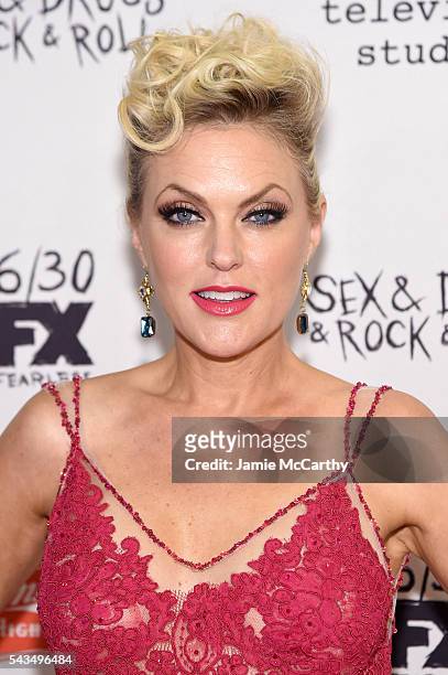 Elaine Hendrix attends the "Sex&Drugs&Rock&Roll" Season 2 Premiere at AMC Loews 34th Street 14 theater on June 28, 2016 in New York City.