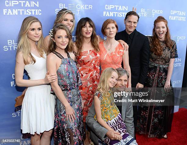 Actresses Erin Moriarty, Samantha Isler, Missi Pyle, Kathryn Hahn, Trin Miller, writer/director Matt Ross, actress Annalise Basso actress Shree...