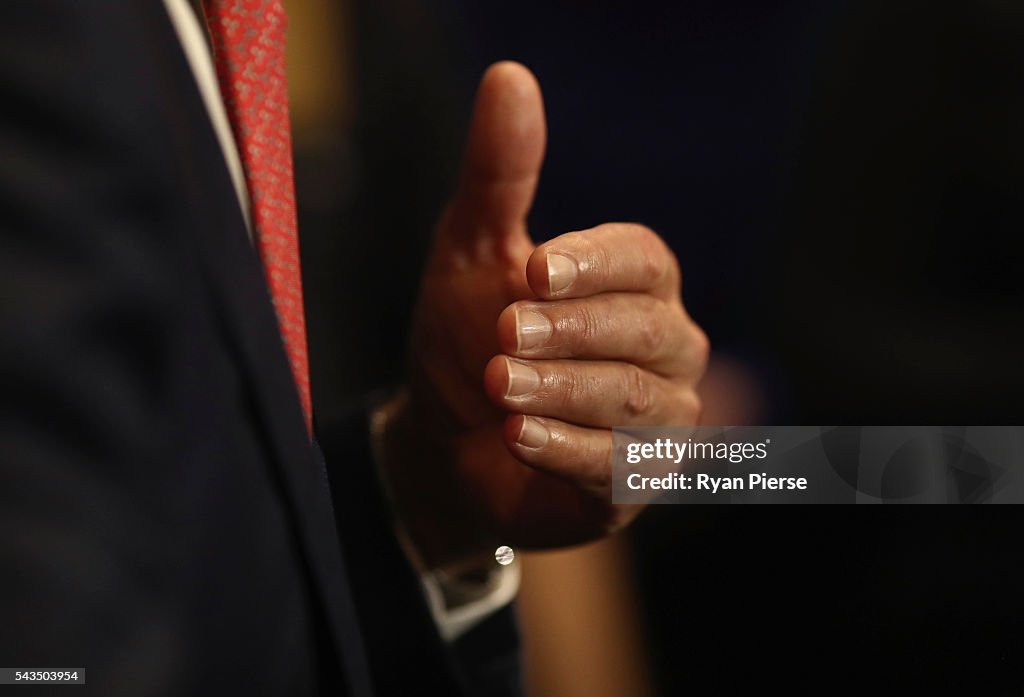 Malcolm Turnbull Campaigns in Sydney